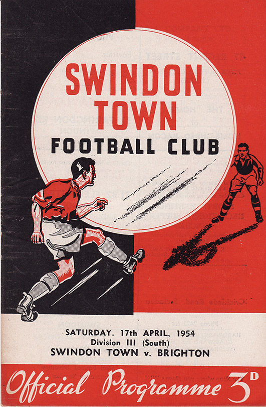 <b>Saturday, April 17, 1954</b><br />vs. Brighton and Hove Albion (Home)